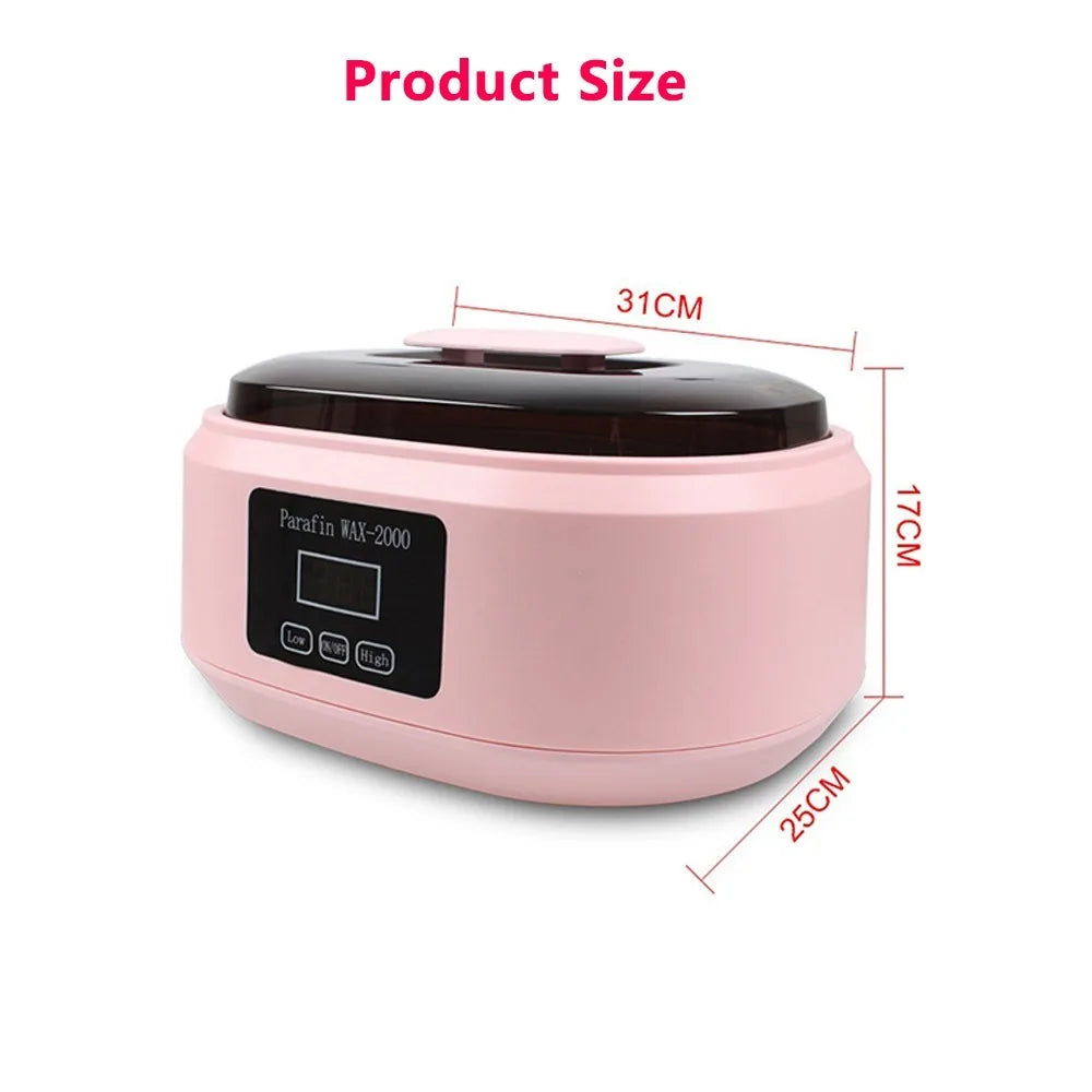 Electric Paraffin Wax Bath for Smooth Skin – Black