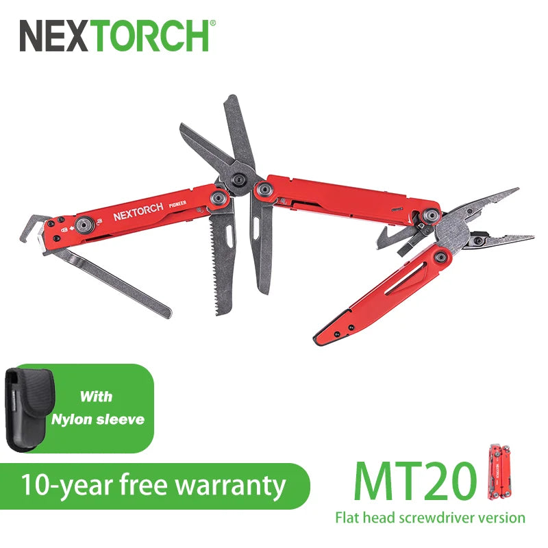 14-in-1 Portable Multitool Pliers for Outdoor Use