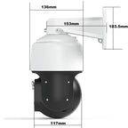 360° Outdoor IP Camera with AI Tracking & Wiper