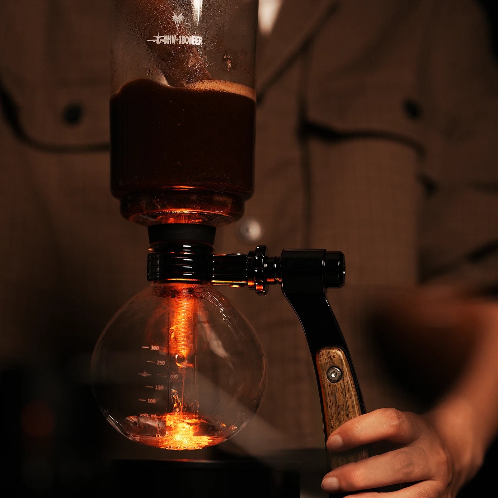 Professional Siphon Coffee Maker for Baristas and Home