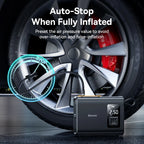 Cordless Air Compressor for Cars, Bikes, Balls, 6000mAh