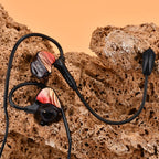 10mm Dynamic + BA Wired Earphones with Mic, In-Ear Design