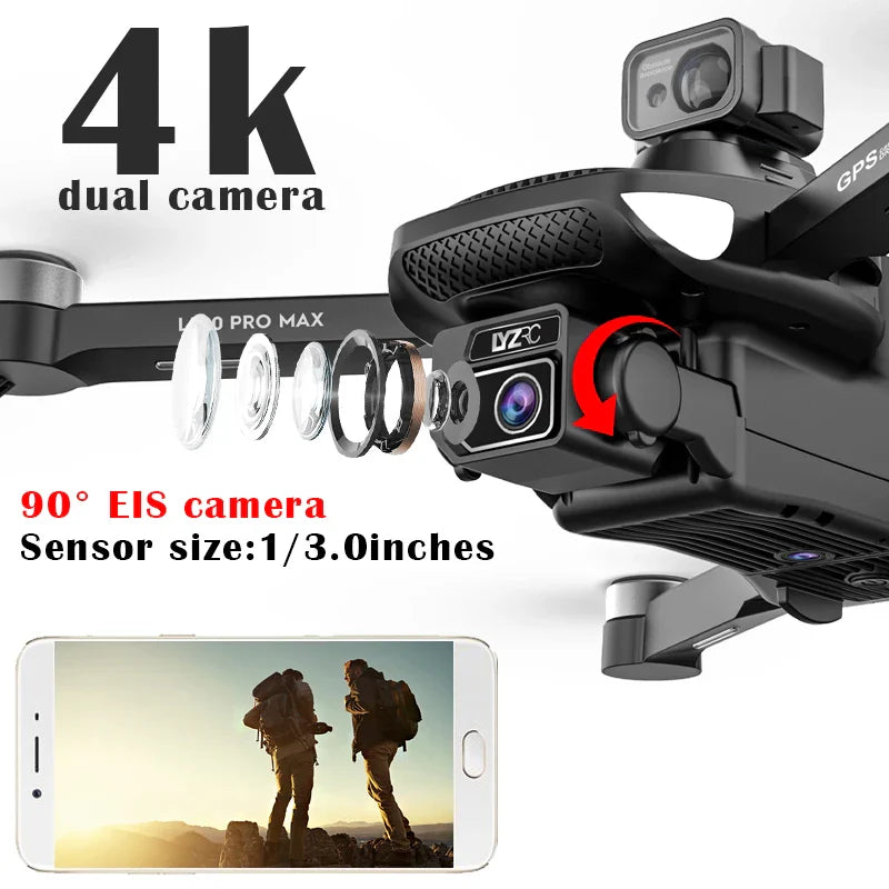 Professional 3-Axis GPS Drone with 30-Minute Flight