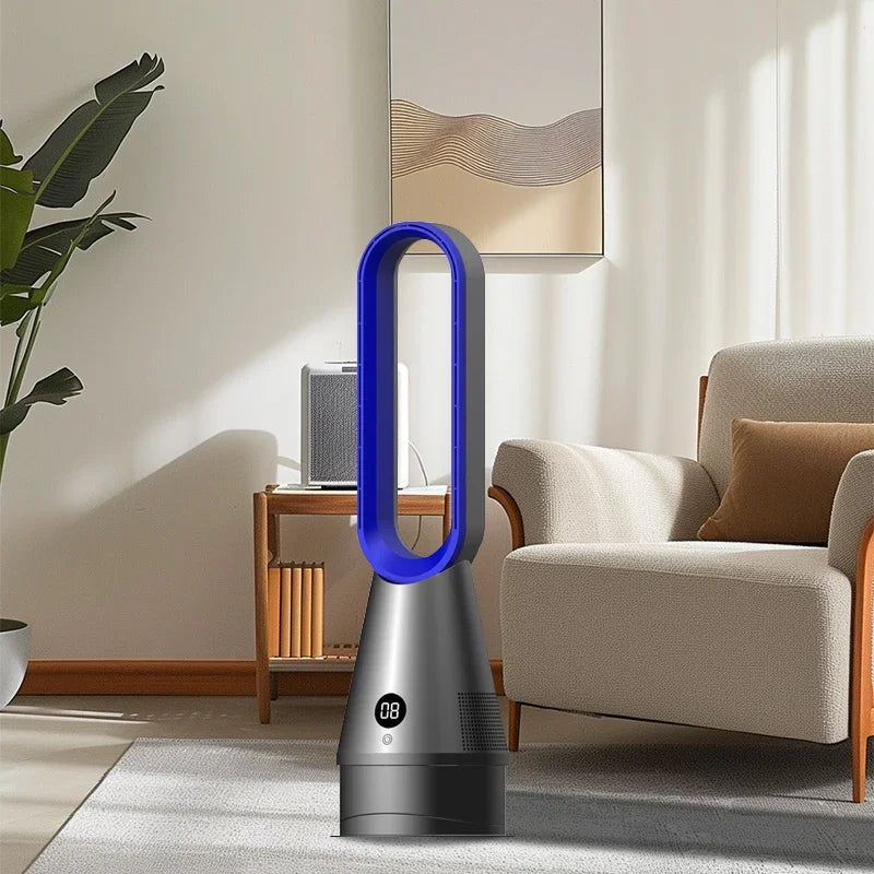 3-in-1 Bladeless Fan with Air Purifier Remote & Timer 45W for Home & Office