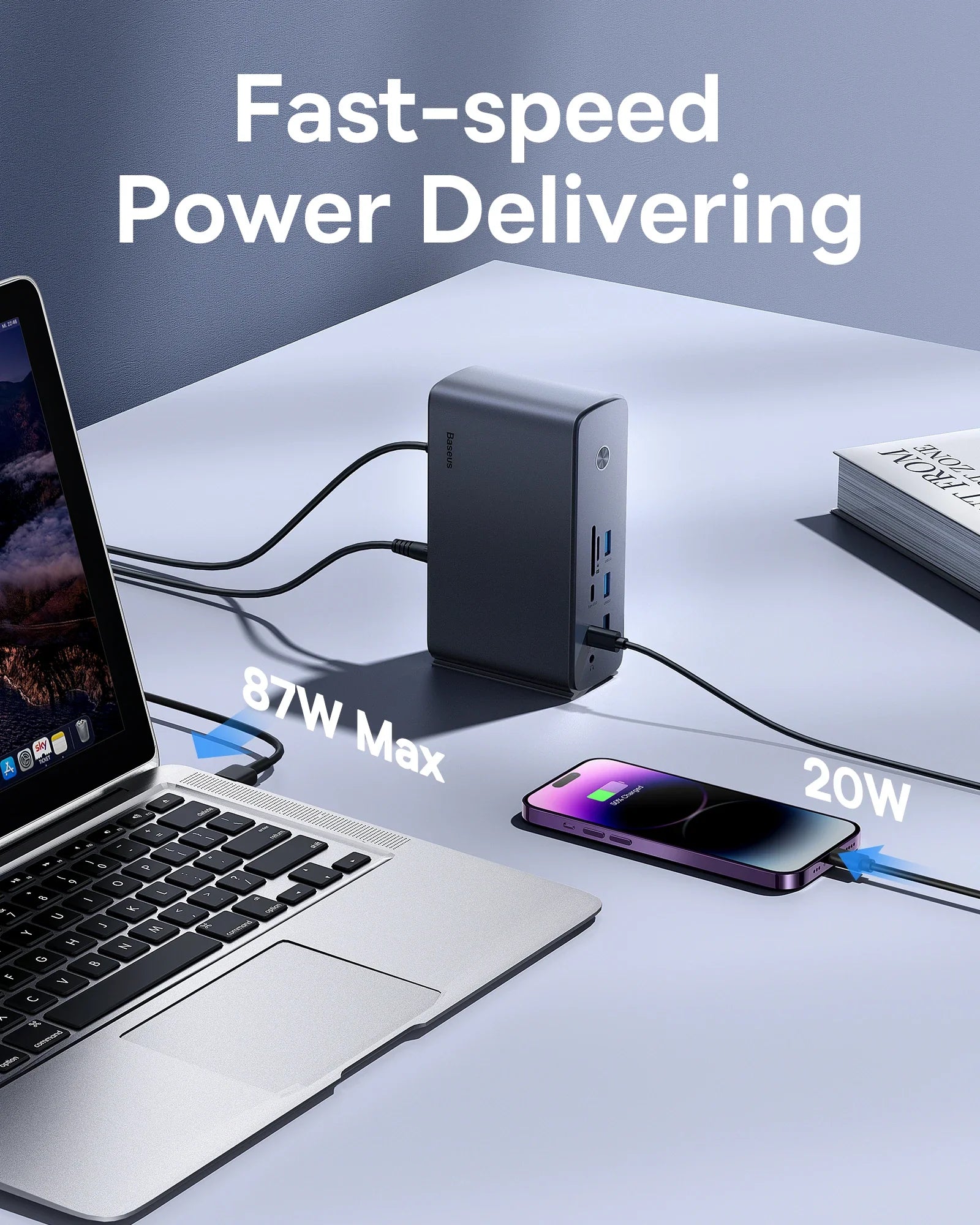 17-in-1 USB-C Docking Station with 8K Display Support