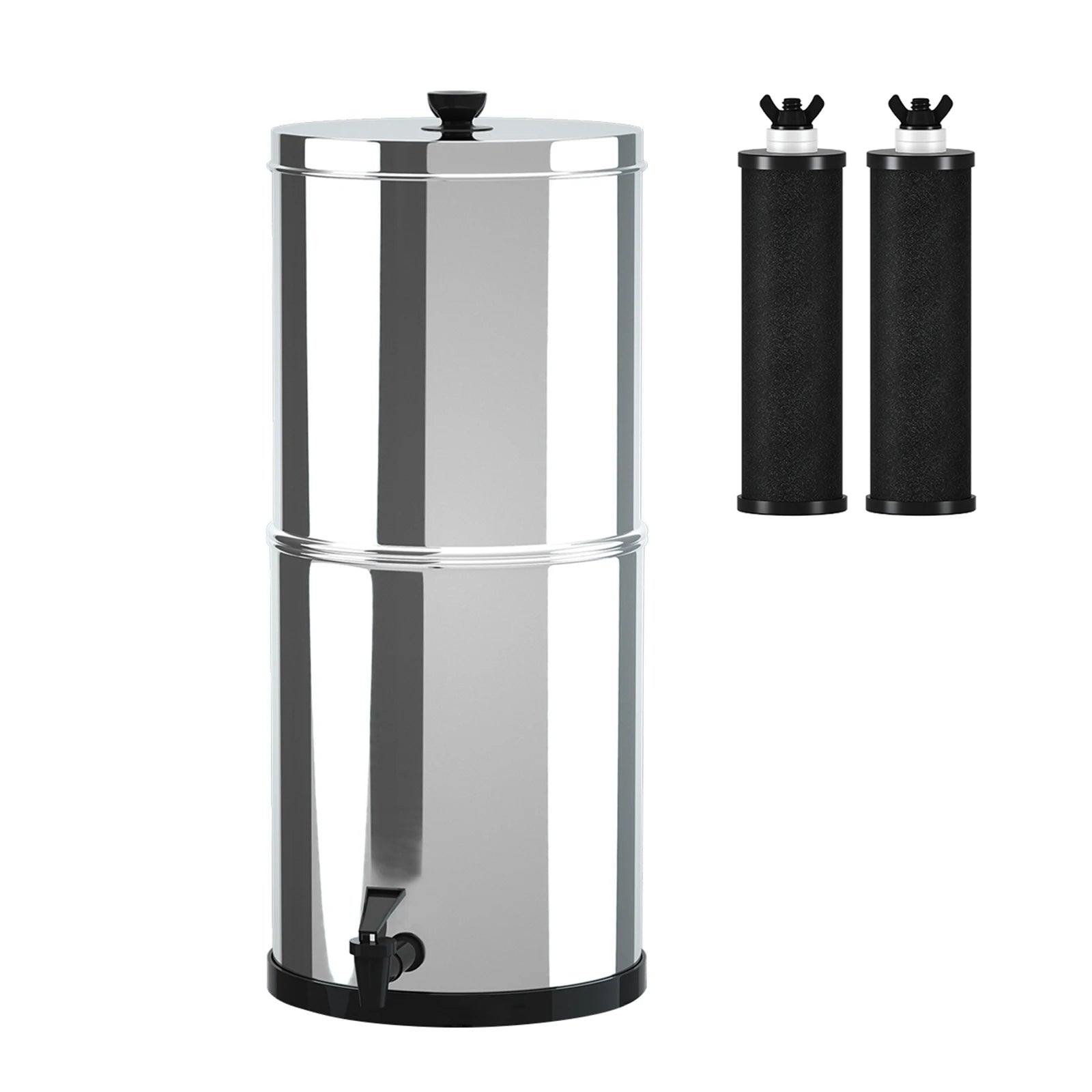 Portable Gravity Water Filtration System for Camping, Hiking & Home Use