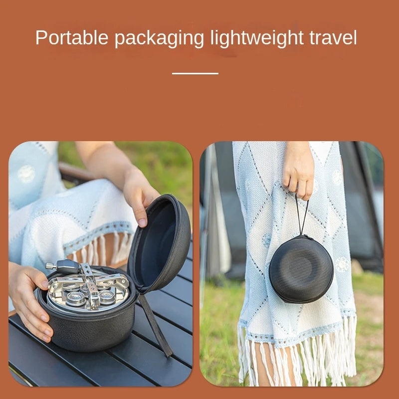 Portable 11800W Camping Stove High Power Foldable Gas Burner for Outdoor Cooking & BBQ