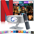 Home Theater Projector with Auto Focus and Bluetooth 5.2