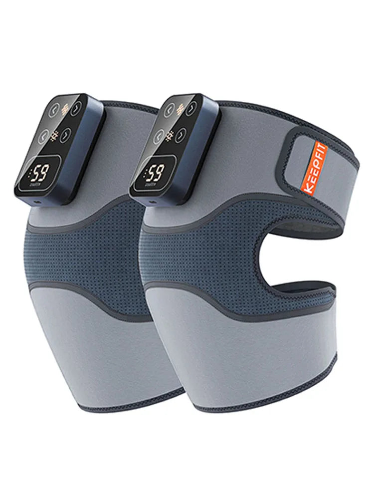 Vibration Heating Knee Massager Wireless Thermal Therapy