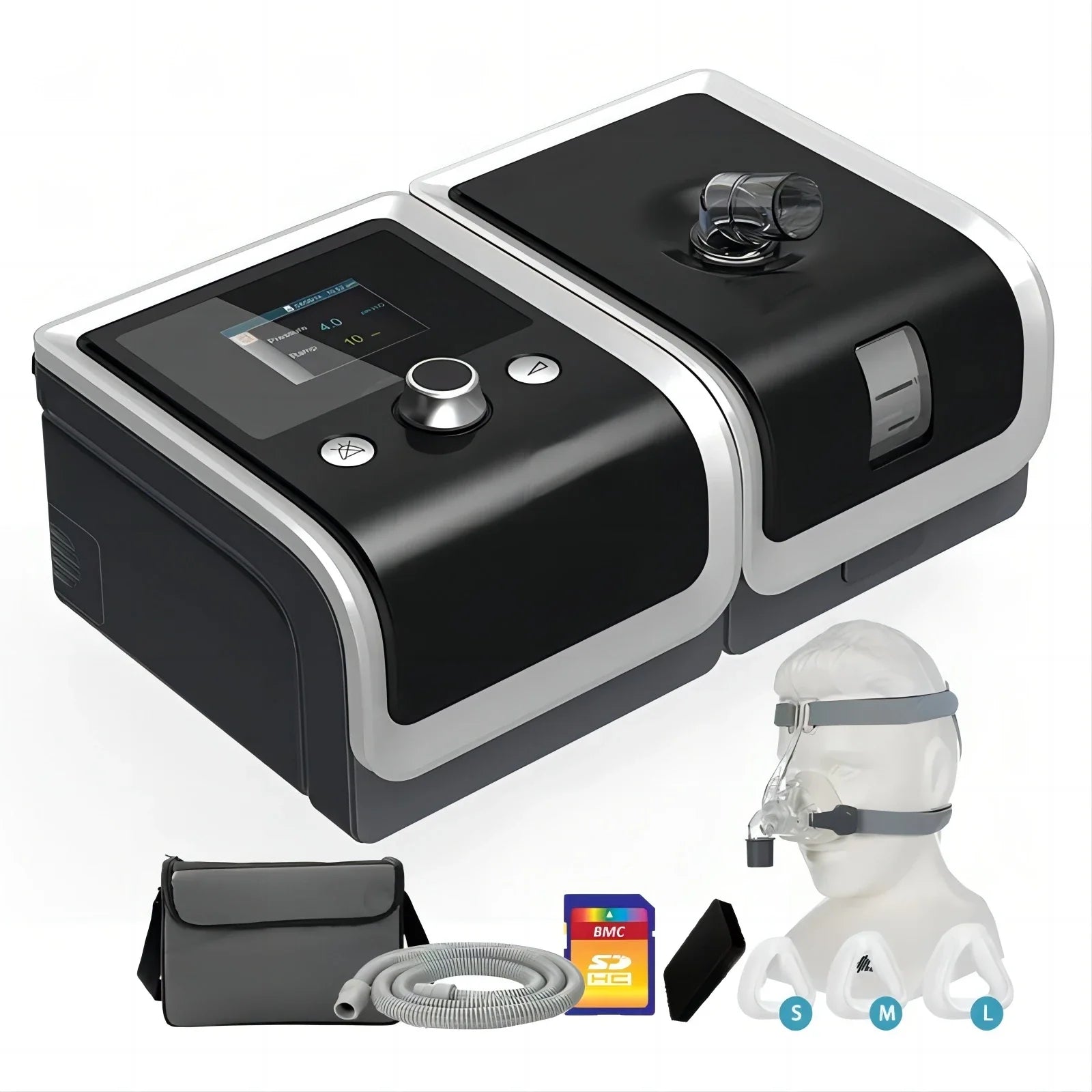 Quiet CPAP Machine with Multiple Mask Options for Sleep Apnea