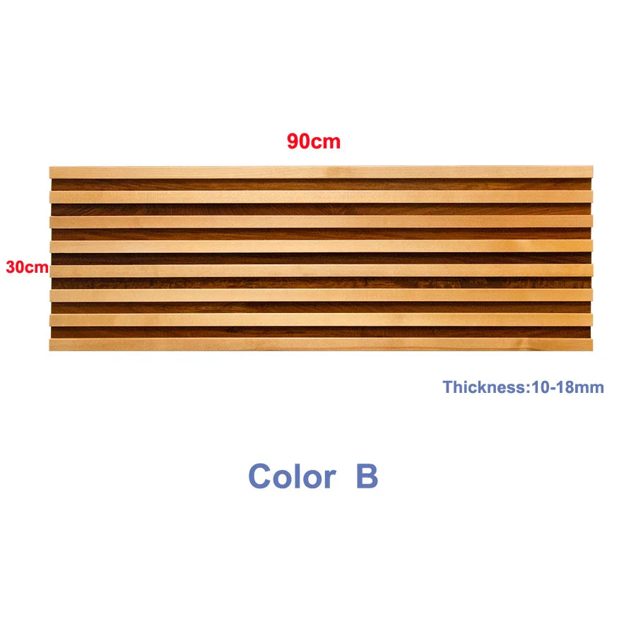 Natural Birch 3D Acoustic Panels for Home or Studio