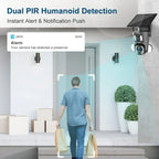 Outdoor 4G Security Camera 4K with Smart Tracking