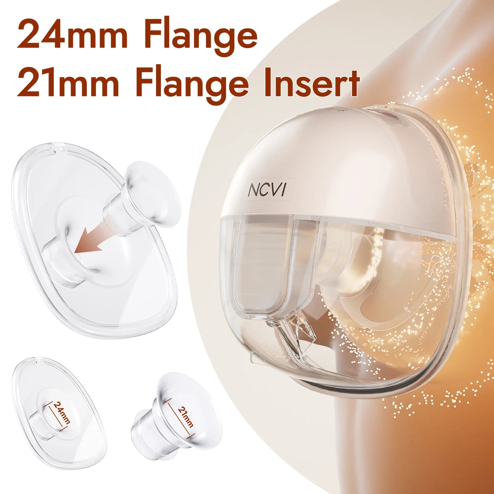 Portable Wearable Electric Breast Pump with 4 Modes