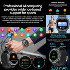 1.43” AMOLED Smartwatch with AI Health Tracking