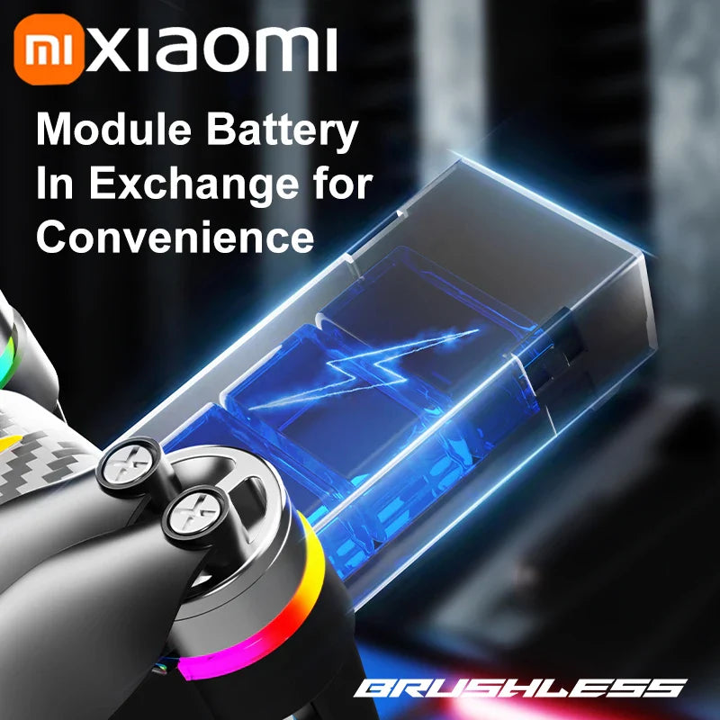 Folding Brushless Drone with 8K Triple Camera, GPS & Obstacle Avoidance