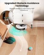 Smart Robot Vacuum with Carpet Detection and WiFi Control