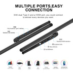 15.6" Portable Touchscreen Monitor with HDMI and USB-C