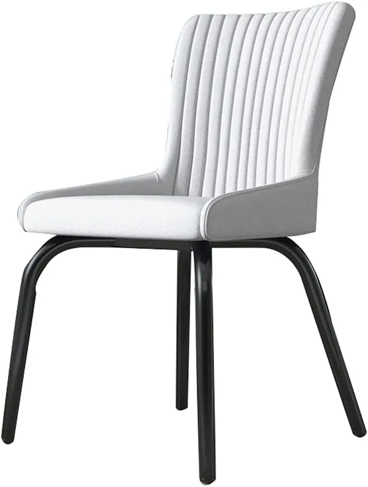 Modern Upholstered Dining Chair with Metal Legs – Home, Café & Office Seating