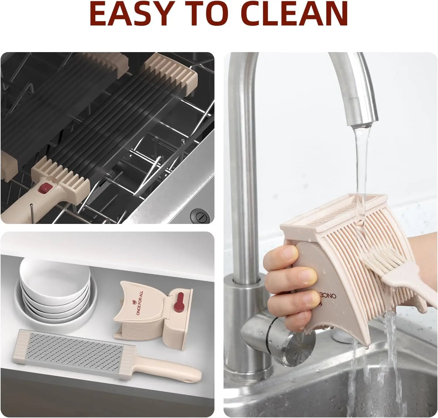 Grey Kitchen Meat Slicer for Shredding and Slicing