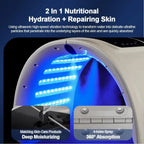 7-Color LED Photon Therapy Facial Mask Skin Rejuvenation & Anti-Aging Home Beauty Device
