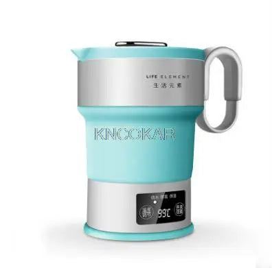 1L Portable Folding Electric Kettle – Travel Silicone Water Boiler with Auto Shut-Off