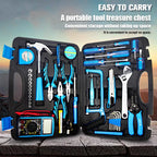 17-Piece Electrician Tool Kit with Multimeter & Storage Box