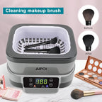 Portable Ultrasonic Cleaner 1.2L 70W with Timer & Degas for Jewelry, Glasses & Accessories