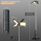 Waterproof Outdoor Lantern with Power Bank and Brightness Control