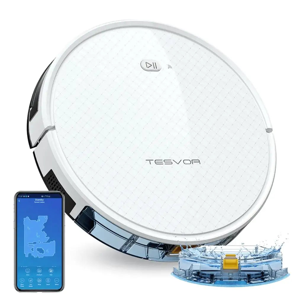 2-in-1 Smart Robot Vacuum & Mop with App Control