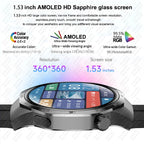 .53" AMOLED GPS Smartwatch with NFC and Bluetooth Call