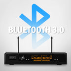 Portable Bluetooth Wireless Microphone System – 2 Dynamic Mics with Echo for Home & Live Events