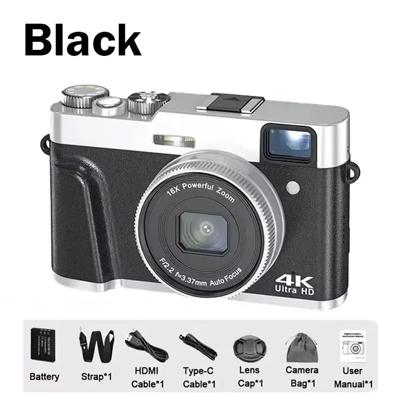 Portable 4K Camera for YouTube and Travel Video