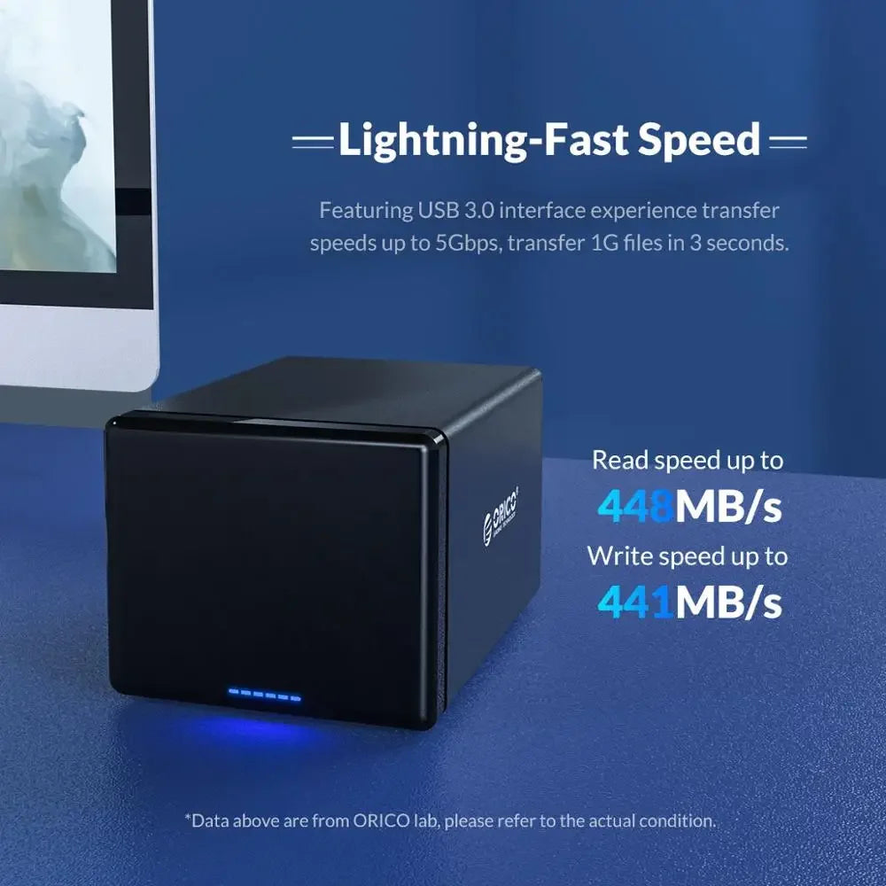 2 Bay 3.5" HDD Docking Station with RAID Support