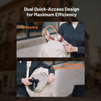 Compact 16L Camera Backpack for Urban & Travel Photographers