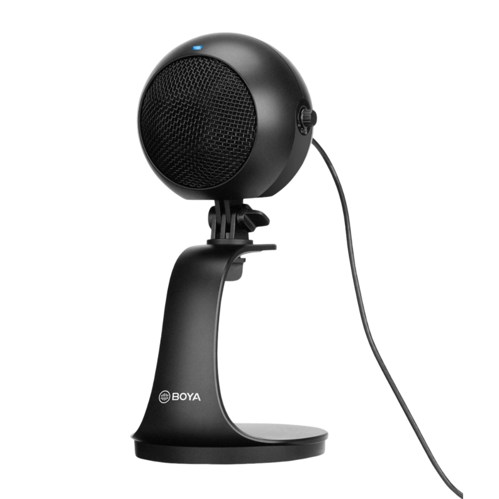 Desktop USB Condenser Microphone with Cardioid Pattern