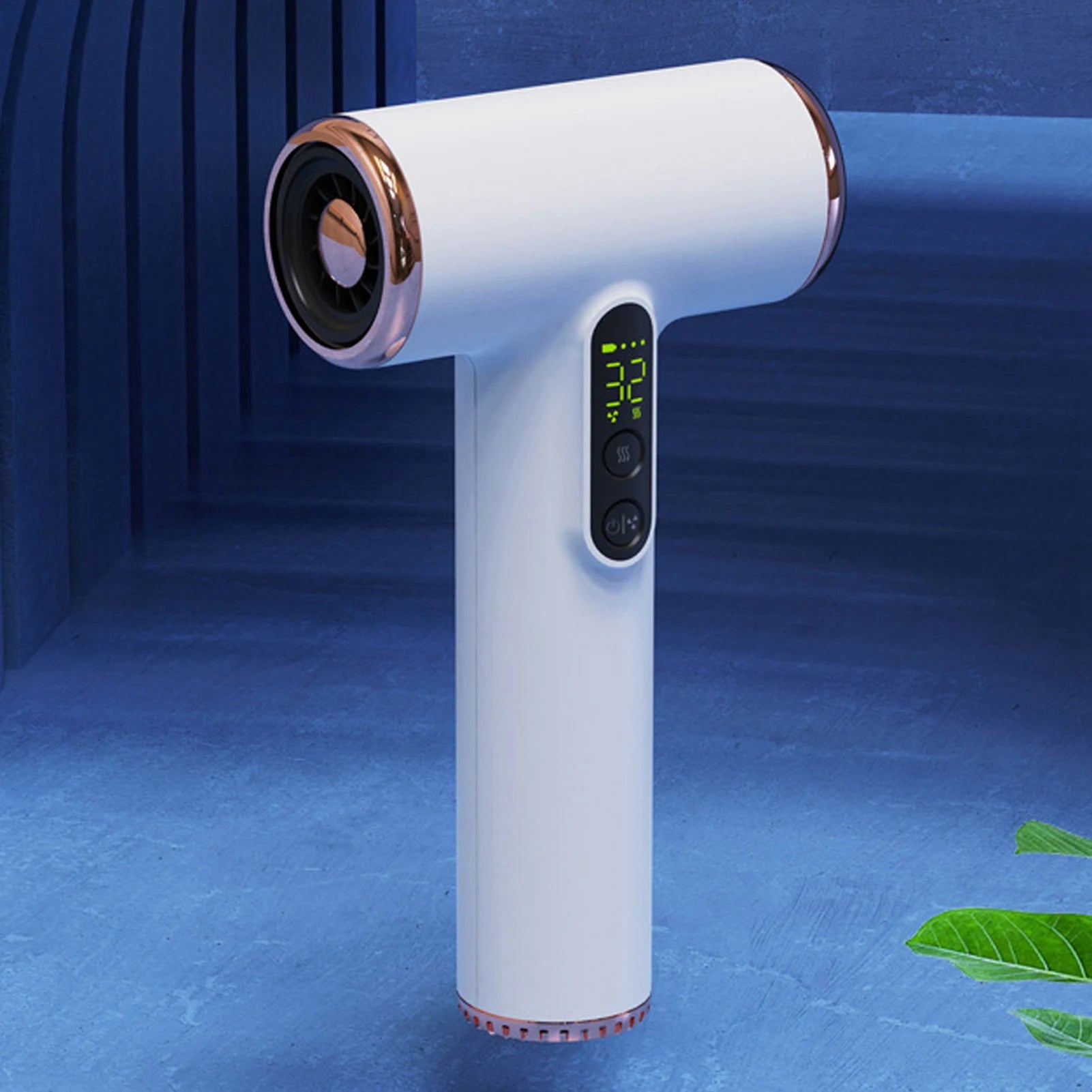 Lightweight Cordless Hair Dryer Travel-Ready, Fast Drying Power with Foldable Handle