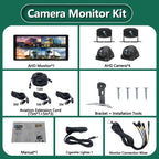 10.36" AHD Camera DVR System with Android Auto