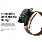 Waterproof Fitness Band with Heart Rate and Sleep Tracker