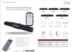 Smart Silent Cross Flow Aquarium Pump with WiFi Display