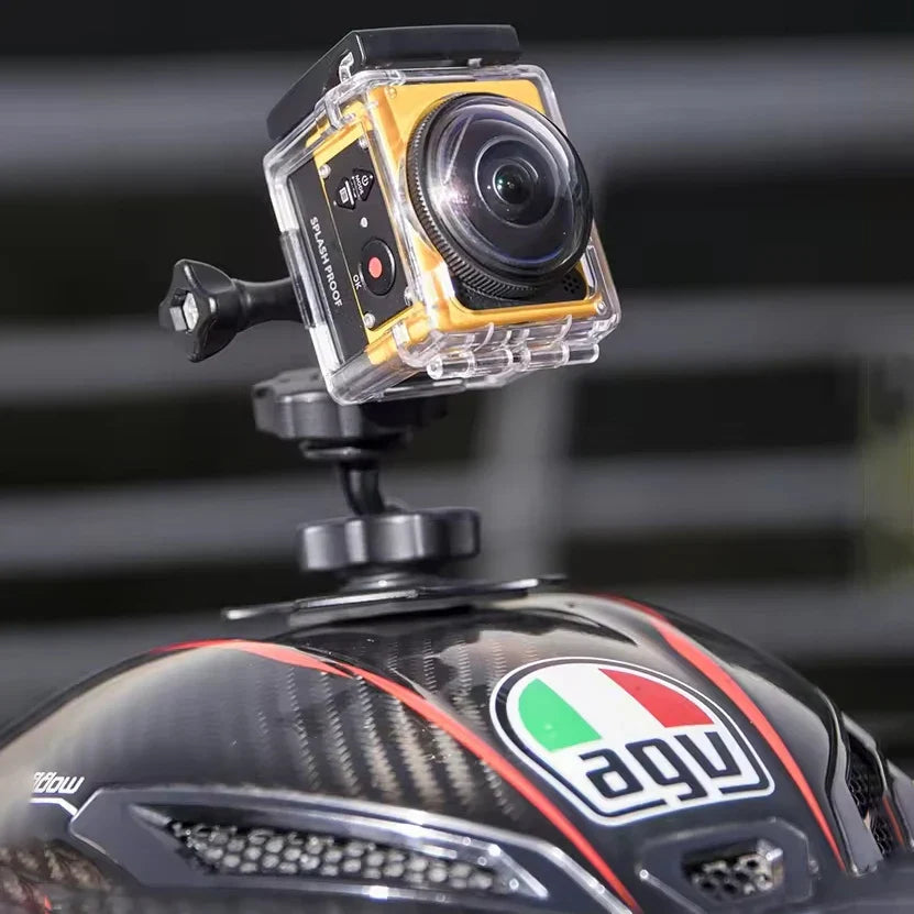 4K 360° Action Camera with Waterproof Mounts & Extreme Accessories