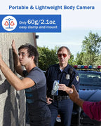 Compact Outdoor WiFi Camera with Audio & Night Vision