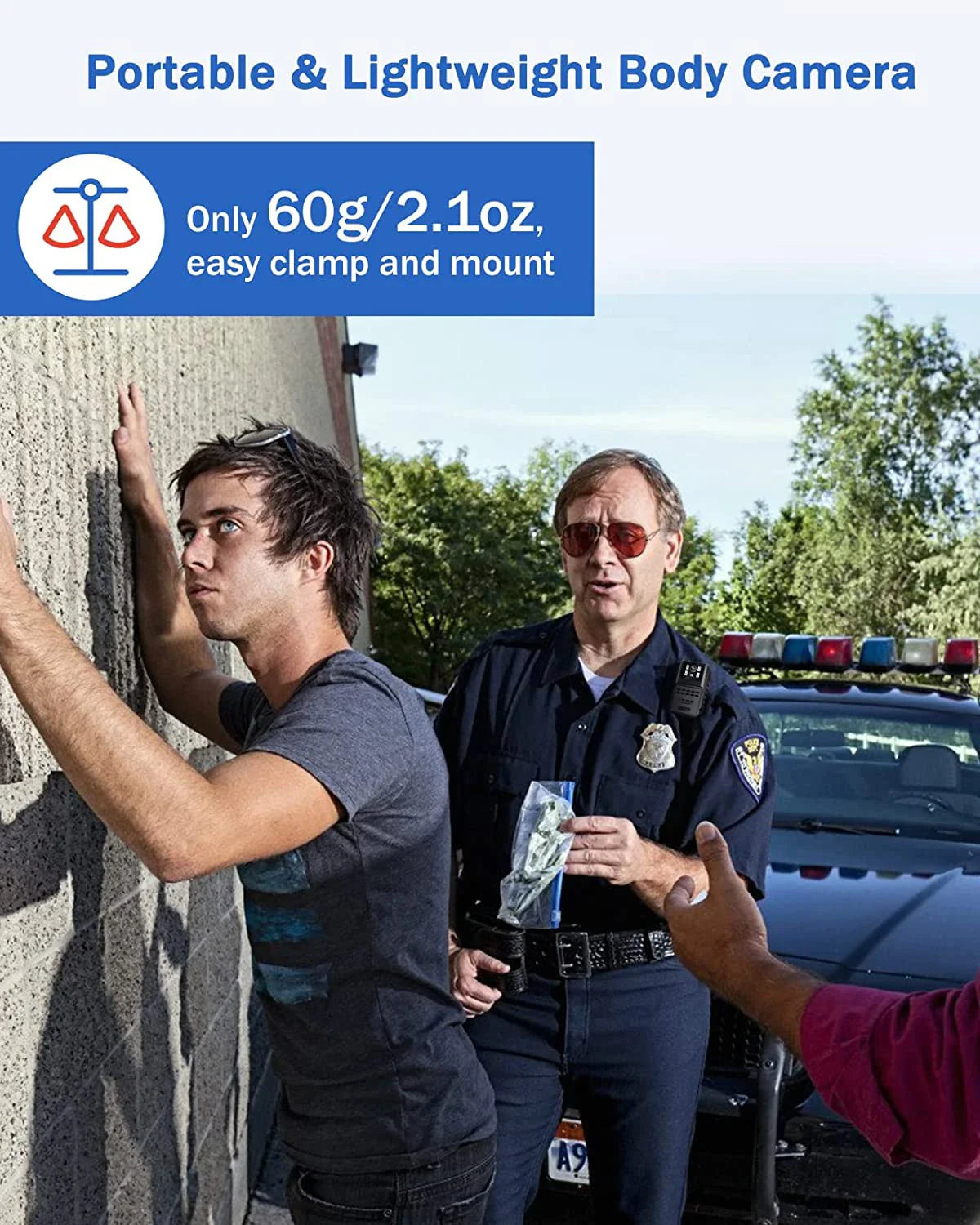 Compact Outdoor WiFi Camera with Audio & Night Vision