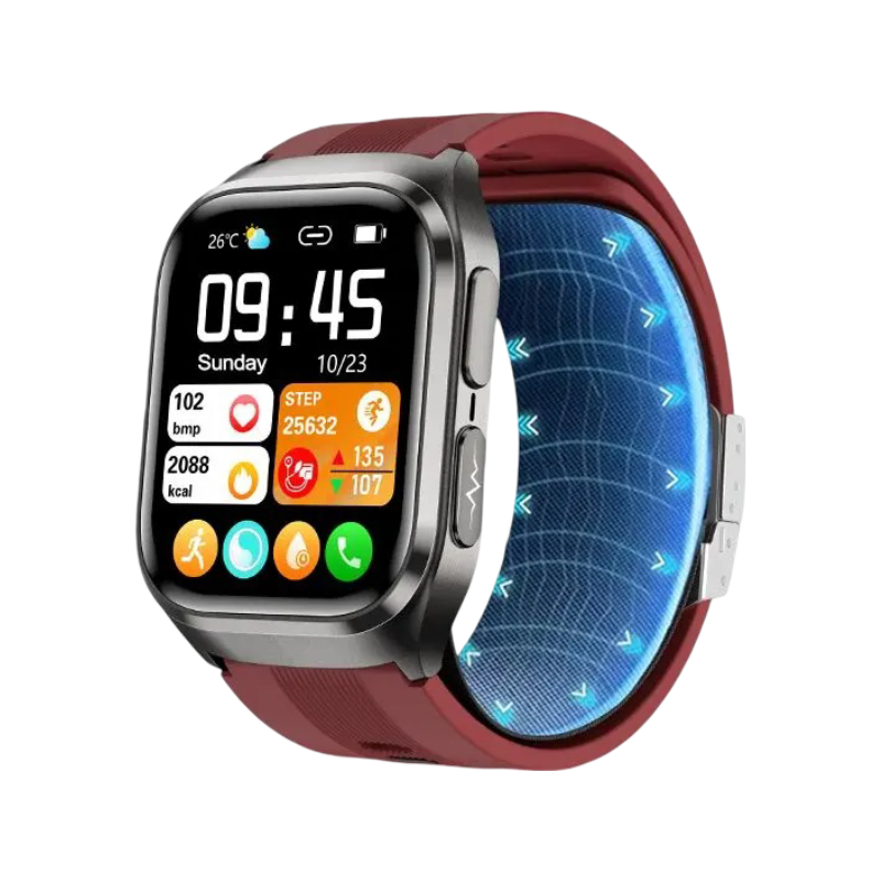 2.06" AMOLED Smartwatch ECG Blood Pressure Monitor