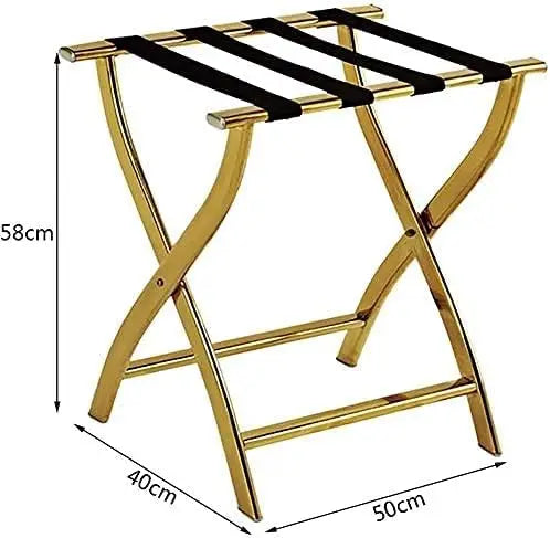 Portable Foldable Suitcase Stand for Guest Rooms, Hotels & Home Use