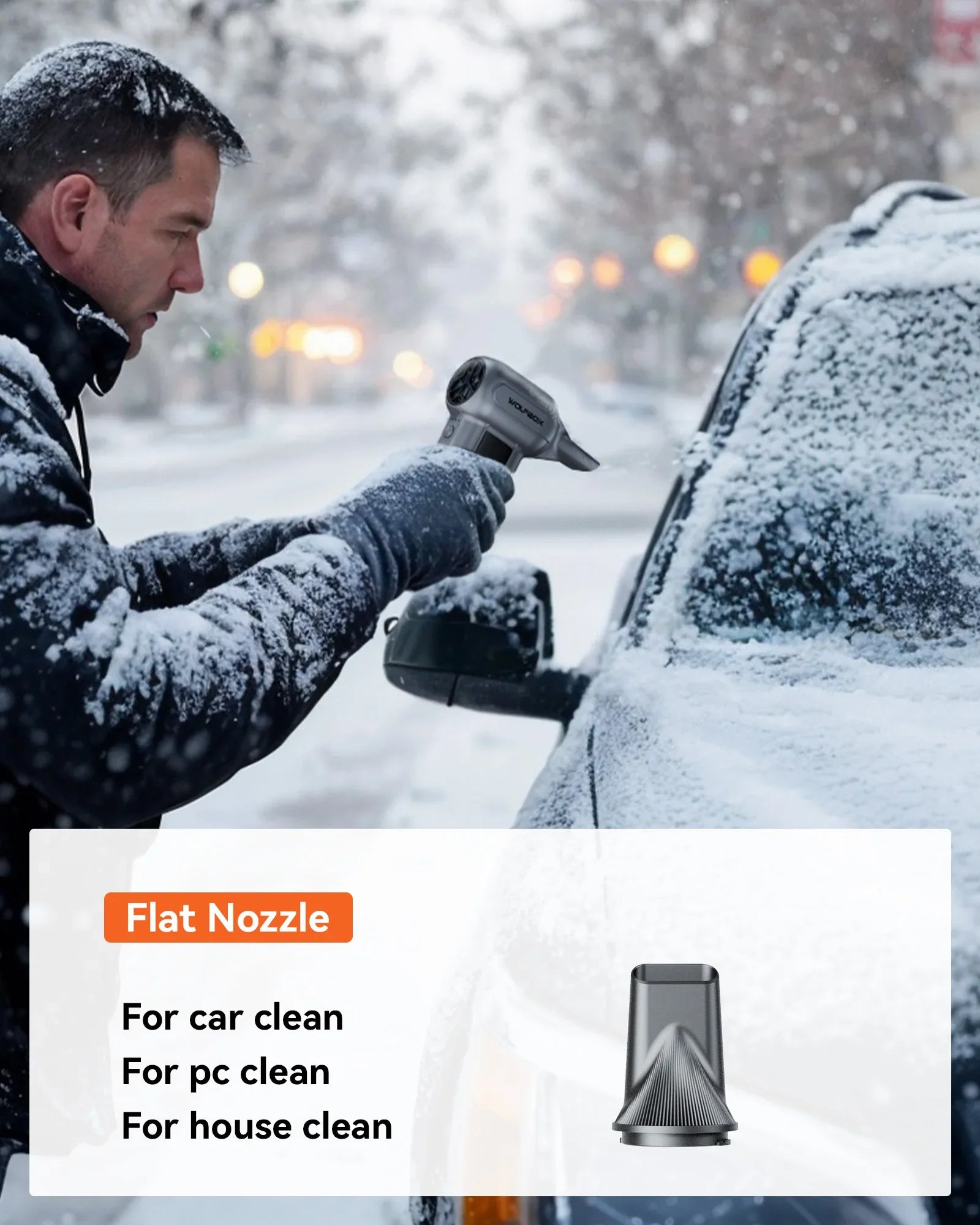 Portable High-Power Air Duster for Cleaning Electronics and More