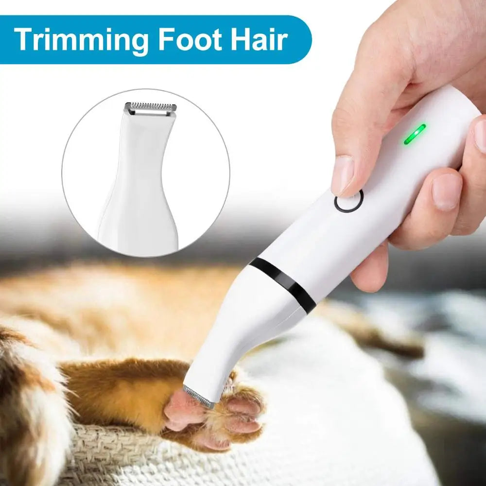 Rechargeable 3-in-1 Pet Nail Grinder and Grooming Tool