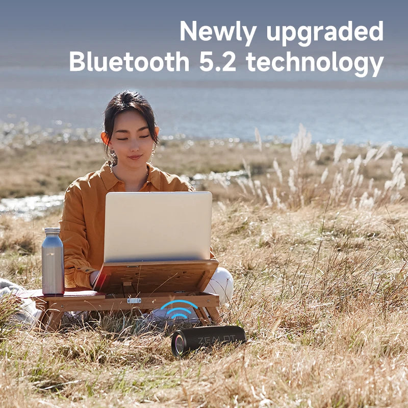 Waterproof 40W Outdoor Bluetooth Speaker with 12H Playtime