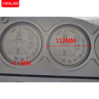 1800W Electric Coin Waffle Maker with Adjustable Thermostat