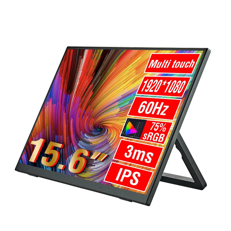 15.6" Portable Full HD Monitor 1080P USB-C