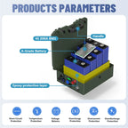 12V 100Ah LiFePO4 Battery with Bluetooth and USB Output